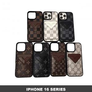 iPhone 16 Series Back Cover Wallet - 2 Card Slots & Signature V-Pocket