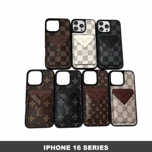 iPhone 16 Series Back Cover Wallet - 2 Card Slots & Signature V-Pocket iPhone 16 Series Back Cover Wallet - 2 Card Slots & Signature V-Pocket