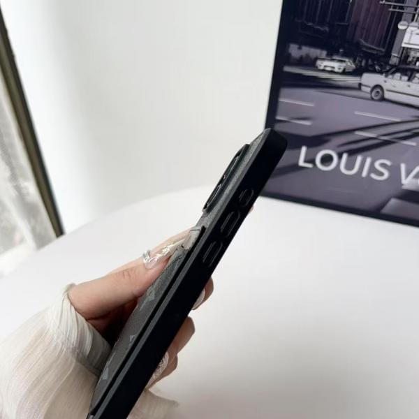 iPhone 17 / Pro / Max LV Slim Wallet Case - Double Card Holder & V-Shape Pocket