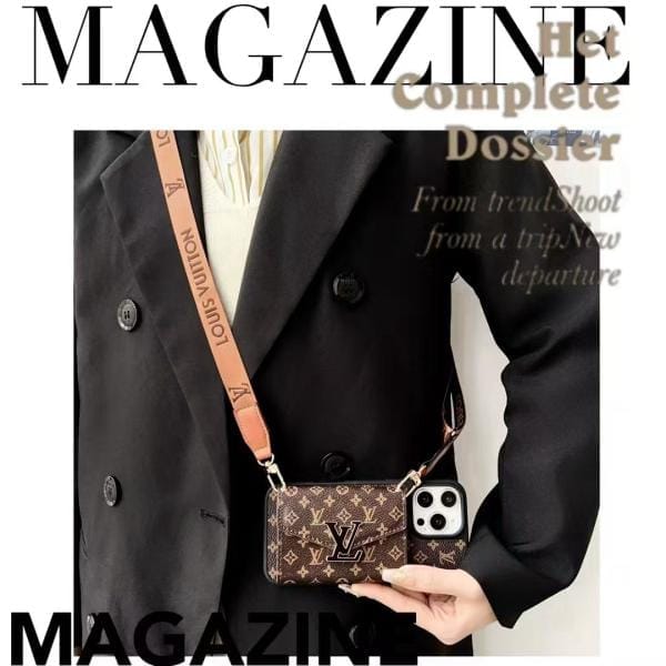 Louis Vuitton Organ Card Holder Case with Crossbody Phone Case