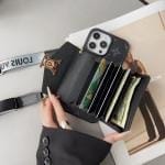 Louis Vuitton Organ Card Holder Case with Crossbody Phone Case