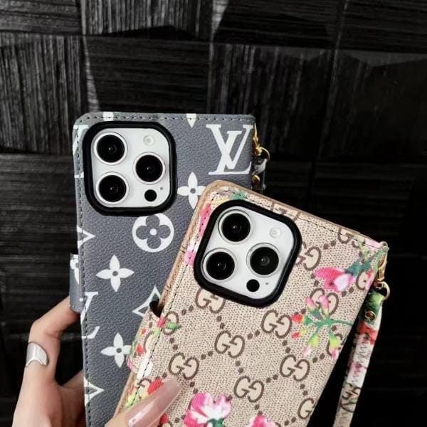 Classic Louis Vuitton Wallet Folio Leather Case for iPhone 16 14 12 13 15 Pro Max - Bright colors Classic Louis Vuitton Wallet Folio Leather Case for iPhone 16 14 12 13 15 Pro Max - Bright colors