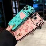 Luxury LV Empreinte Leather Case for iPhone 17 Pro Max & Series | Designer Monogram with Card Slot