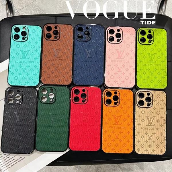 Louis Vuitton Empreinte Embossed Full Cover iPhone Case