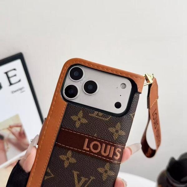 LV & Gucci Style Split Folio Case for iPhone 17 Pro & Series | Wallet with Card Slots LV & Gucci Style Split Folio Case for iPhone 17 Pro & Series | Wallet with Card Slots