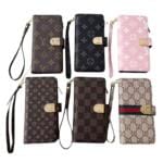 Chic LV Wristlet Case for iPhone 17 Series | Full-Wrap Monogram Leather & Hand Strap