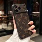 iPhone 17 / Pro / Max Slim Leather LV Style Case - Tailored Camera Wrap iPhone 17 / Pro / Max Slim Leather LV Style Case - Tailored Camera Wrap
