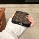 iPhone 17 / Pro / Max Slim Leather LV Style Case - Tailored Camera Wrap iPhone 17 / Pro / Max Slim Leather LV Style Case - Tailored Camera Wrap
