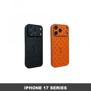 iPhone 17 & Pro Max Soft Leather Texture Case - Slim TPU & Embossed Monogram iPhone 17 & Pro Max Soft Leather Texture Case - Slim TPU & Embossed Monogram