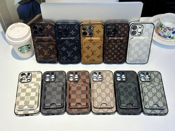 iPhone 16 / Pro / Max MagSafe Leather Wallet Case 2-in-1 Set
