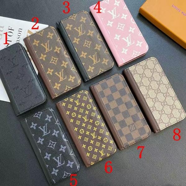 Louis Vuitton Magnetic Closure Wallet Card Holder Case for Samsung Galaxy Phone Louis Vuitton Magnetic Closure Wallet Card Holder Case for Samsung Galaxy Phone