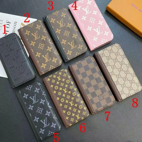 Louis Vuitton Magnetic Closure Wallet Card Holder Case for Samsung Galaxy Phone Louis Vuitton Magnetic Closure Wallet Card Holder Case for Samsung Galaxy Phone