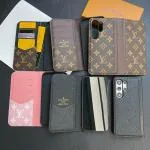 Louis Vuitton Magnetic Closure Wallet Card Holder Case for Samsung Galaxy Phone Louis Vuitton Magnetic Closure Wallet Card Holder Case for Samsung Galaxy Phone
