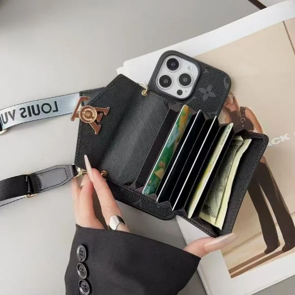 Samsung Galaxy Louis Vuitton Organ Card Holder Case with Crossbody Samsung Galaxy Louis Vuitton Organ Card Holder Case with Crossbody