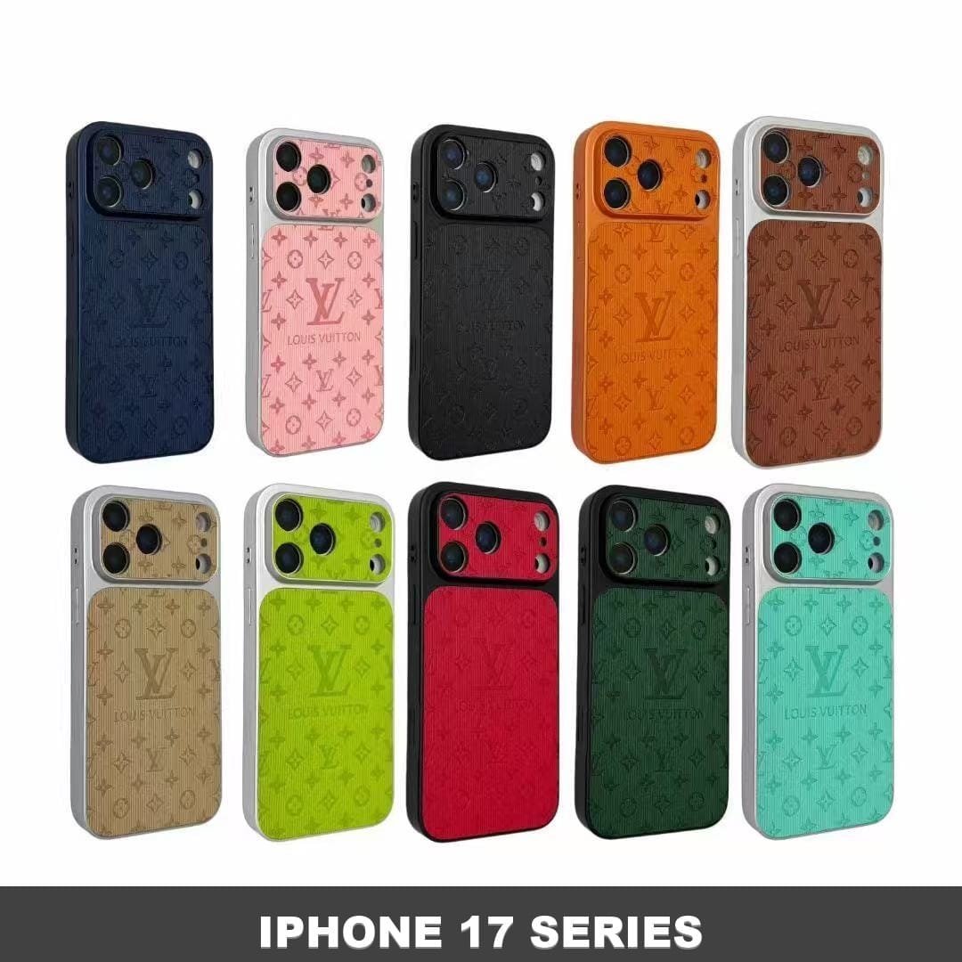 New Arrivals: LV Style Phone Cases for iPhone 17, 16 & Pro Max