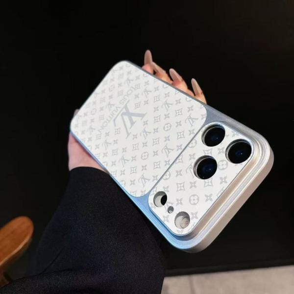 LV Monogram Ultra-Slim Split Leather Case for iPhone 17 Series