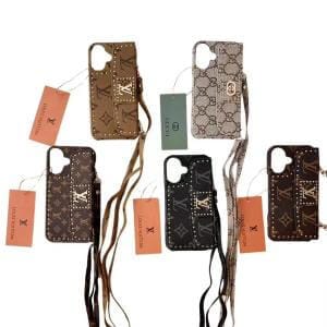 Crossbody Louis Vuitton Rivet Card Holder Case