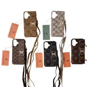 Crossbody Louis Vuitton Rivet Card Holder Case