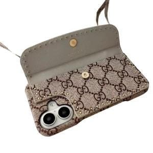 Crossbody Louis Vuitton Rivet Card Holder Case