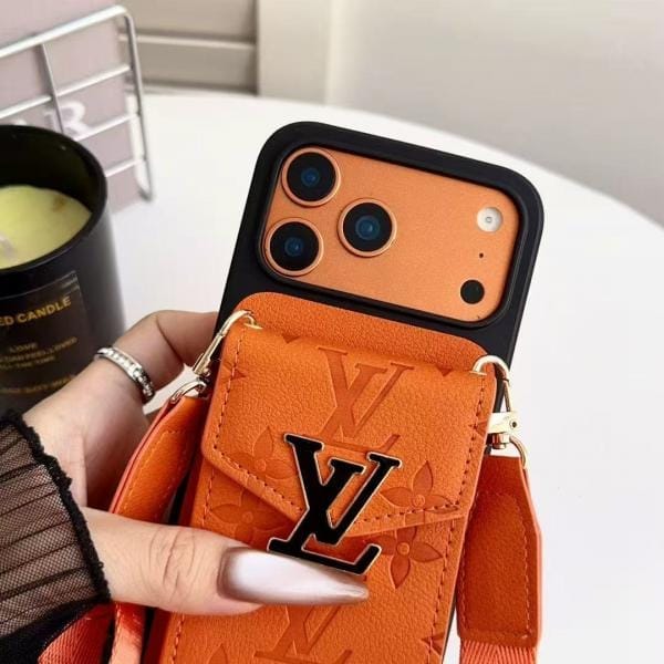 LV iPhone 17 Series Crossbody Wallet Case - Empreinte Accordion Slot LV iPhone 17 Series Crossbody Wallet Case - Empreinte Accordion Slot