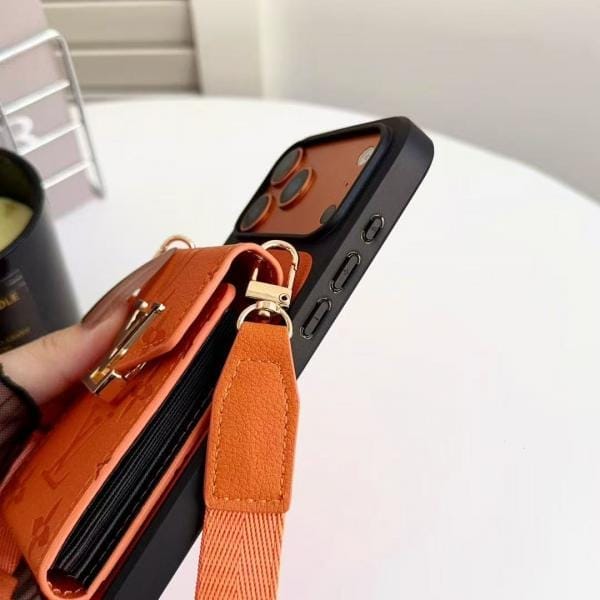LV iPhone 17 Series Crossbody Wallet Case - Empreinte Accordion Slot LV iPhone 17 Series Crossbody Wallet Case - Empreinte Accordion Slot