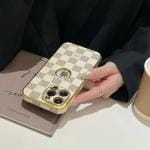 Louis Vuitton Monogram iPhone Case with Apple Logo Cutout