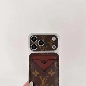 Monogram MagSafe Card Holder Case for iPhone 17/16/15/14 Series - 14 PRO MAX Monogram MagSafe Card Holder Case for iPhone 17/16/15/14 Series - 14 PRO MAX