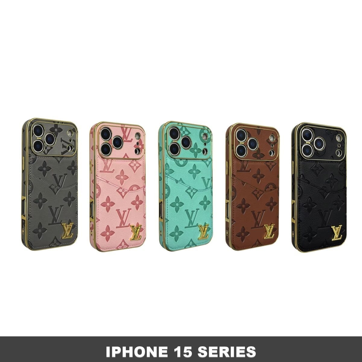 iPhone 15 Pro Max Designer Cases | Timeless Titanium Style - LV Case