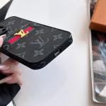 Louis Vuitton Stripe Leather Thin iPhone Case Louis Vuitton Stripe Leather Thin iPhone Case
