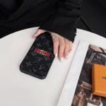 Louis Vuitton Stripe Leather Thin iPhone Case Louis Vuitton Stripe Leather Thin iPhone Case