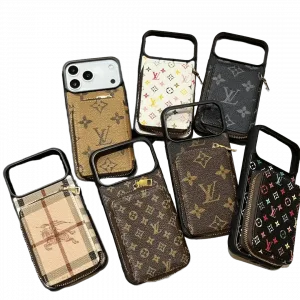 Louis Vuitton Zipper Wallet Case for iPhone 17, Air, Pro, 17 Pro Max Louis Vuitton Zipper Wallet Case for iPhone 17, Air, Pro, 17 Pro Max