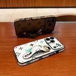 Wristband Monogram Case for iPhone 17 Pro Max/ Pro/ 17 Air - Ultra Slim