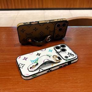 Wristband Monogram Case for iPhone 17 Pro Max/ Pro/ 17 Air - Ultra Slim Wristband Monogram Case for iPhone 17 Pro Max/ Pro/ 17 Air - Ultra Slim