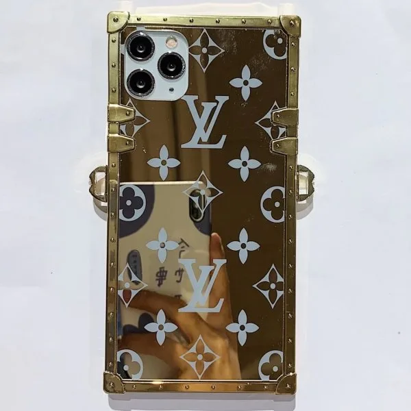 Affordable Luxury Louis vuitton Mirror Case for iPhone 12
