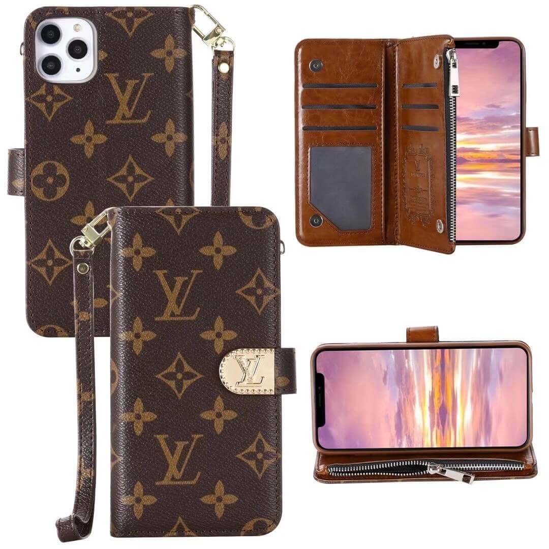 Louis Vuitton Wallet Folio Flip Case for iPhone Xs Max - Luxury