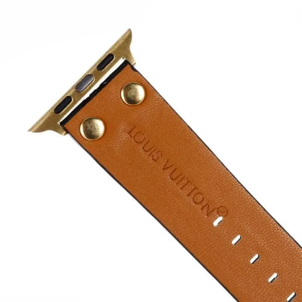 Louis Vuitton Apple Watch Band Embossed Leather Louis Vuitton Apple Watch Band Embossed Leather
