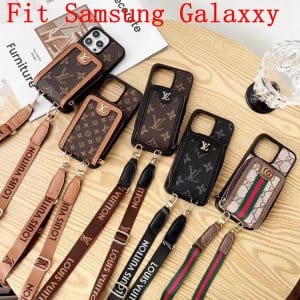 Louis Vuitton Zipper Purse Wallet Samsung Case w/Crossbody Louis Vuitton Zipper Purse Wallet Samsung Case w/Crossbody