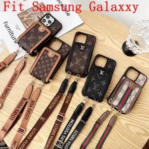Louis Vuitton Zipper Purse Wallet Samsung Case w/Crossbody Louis Vuitton Zipper Purse Wallet Samsung Case w/Crossbody