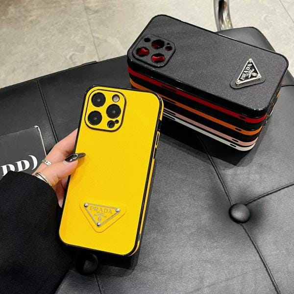 Prada Canvas Slim Premium iPhone Case