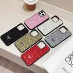Prada Sparkling Glitter Thin Phone Case