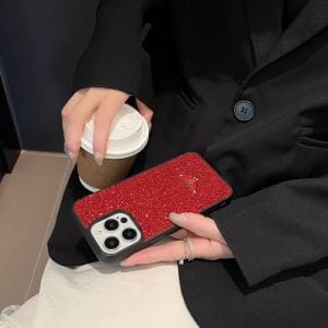 Prada Sparkling Glitter Thin Phone Case