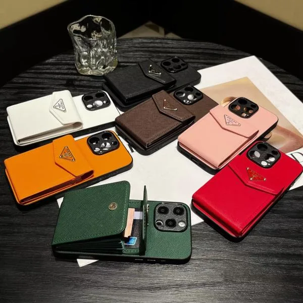 Prada Accordion Card Holder iPhone Case