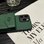 Prada Accordion Card Holder iPhone Case