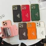 Prada Accordion Card Holder iPhone Plating Case