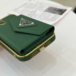 Prada Accordion Card Holder iPhone Plating Case