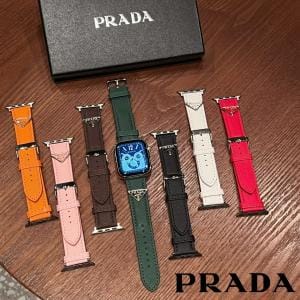 Prada Apple Watch Band Strap 42 44 45 49mm Prada Apple Watch Band Strap 42 44 45 49mm