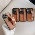 iPhone 13 Pro Max Louis Vuitton Wrist Strap Band Wallet Case