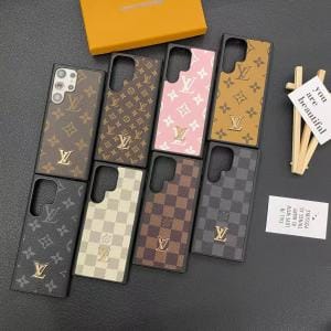 Louis Vuitton Thin Samsung Galaxy Leather Phone Case - S25 ULTRA Louis Vuitton Thin Samsung Galaxy Leather Phone Case - S25 ULTRA