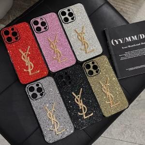 Glitter Bling YSL Phone Case - IPHONE 11