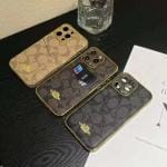 Coach Slim Card Holder iPhone Case